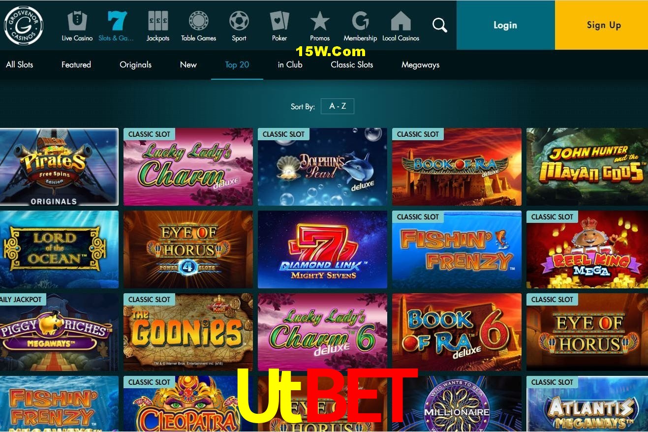 Game Providers Utbet